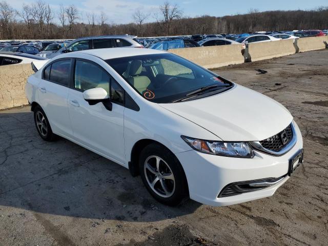 19XFB2F75FE272550 - 2015 HONDA CIVIC SE WHITE photo 4