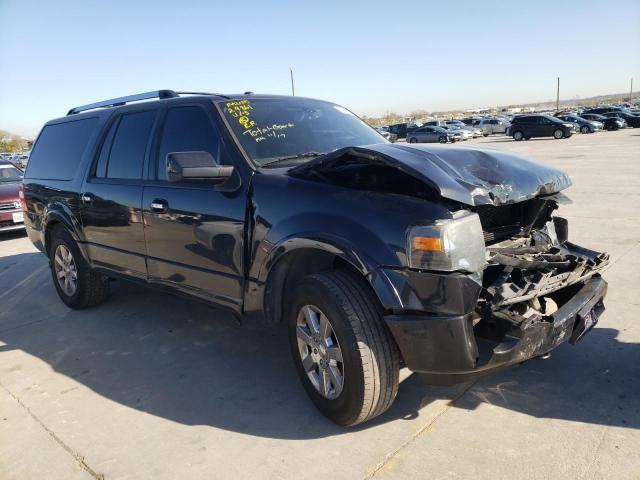 1FMJK2A59BEF35298 - 2011 FORD EXPEDITION EL LIMITED BLACK photo 4
