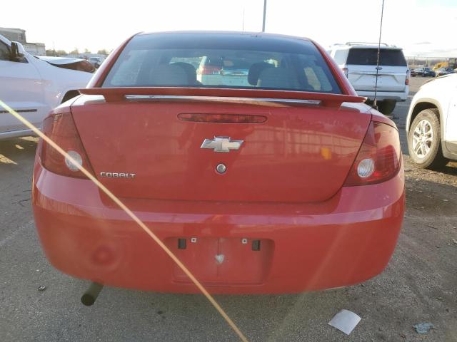 1G1AK52F857664924 - 2005 CHEVROLET COBALT RED photo 6