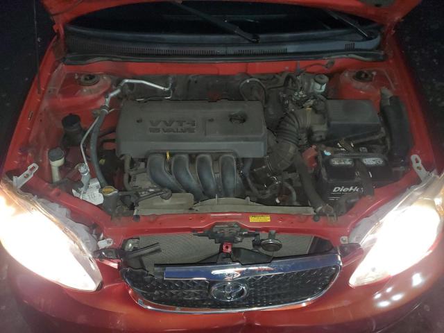 2T1BR32E85C345315 - 2005 TOYOTA COROLLA CE RED photo 11