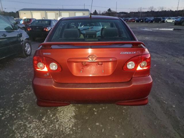 2T1BR32E85C345315 - 2005 TOYOTA COROLLA CE RED photo 6