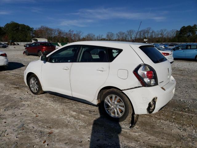 5Y25P67059Z444206 - 2009 PONTIAC VIBE WHITE photo 2