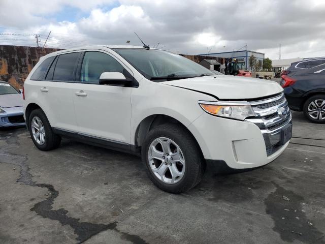 2FMDK3JC5CBA31040 - 2012 FORD EDGE SEL WHITE photo 4