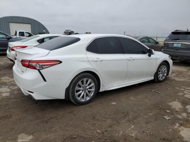 4T1B11HK6KU249458 - 2019 TOYOTA CAMRY L WHITE photo 3