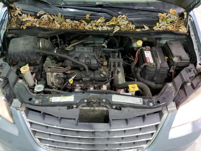 2A4RR5D12AR150304 - 2010 CHRYSLER TOWN & COU TOURING BLUE photo 11