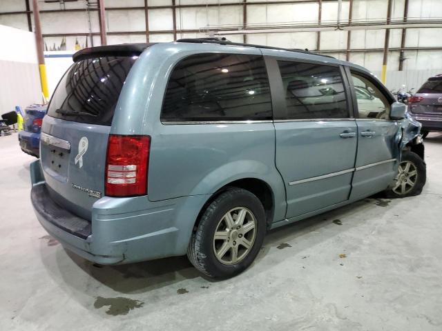 2A4RR5D12AR150304 - 2010 CHRYSLER TOWN & COU TOURING BLUE photo 3