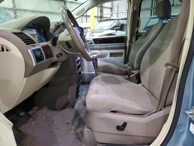 2A4RR5D12AR150304 - 2010 CHRYSLER TOWN & COU TOURING BLUE photo 7