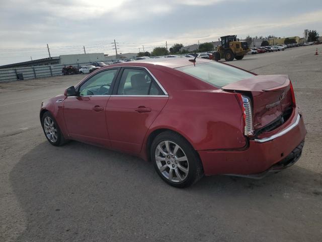 1G6DV57V780168864 - 2008 CADILLAC CTS HI FEATURE V6 RED photo 2