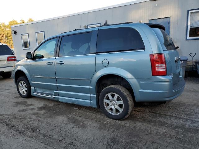 2A4RR5D16AR344608 - 2010 CHRYSLER TOWN AND C TOURING TEAL photo 2