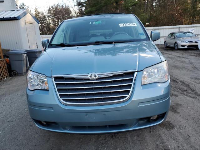 2A4RR5D16AR344608 - 2010 CHRYSLER TOWN AND C TOURING TEAL photo 5