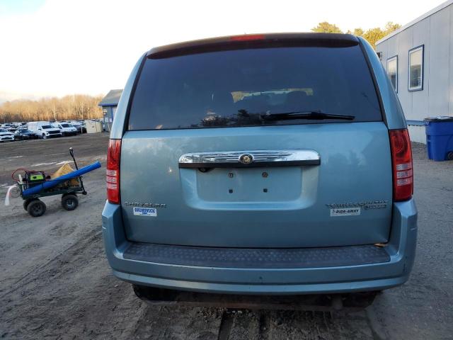2A4RR5D16AR344608 - 2010 CHRYSLER TOWN AND C TOURING TEAL photo 6