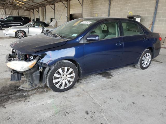 5YFBU4EE6DP187717 - 2013 TOYOTA COROLLA BASE BLUE photo 1