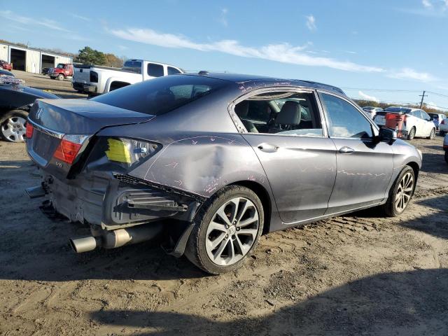 1HGCR3F8XEA034905 - 2014 HONDA ACCORD EXL SILVER photo 3