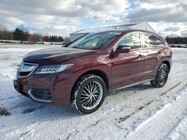 5J8TB4H33JL027966 - 2018 ACURA RDX MAROON photo 1