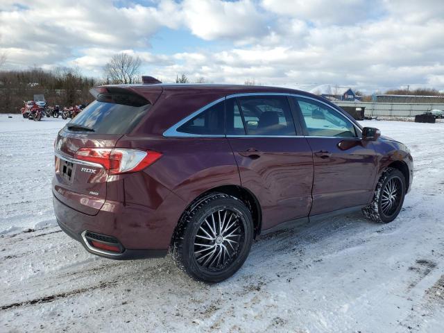 5J8TB4H33JL027966 - 2018 ACURA RDX MAROON photo 3