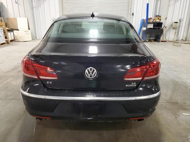 WVWGU7AN9DE501645 - 2013 VOLKSWAGEN CC VR6 4MOTION BLACK photo 6