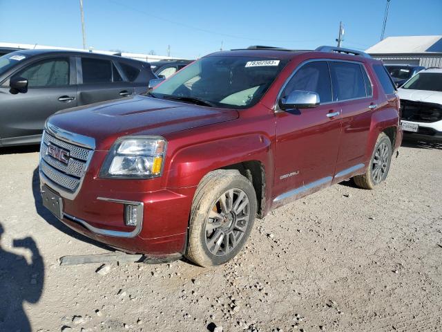 2GKFLRE34H6229622 - 2017 GMC TERRAIN DENALI RED photo 1