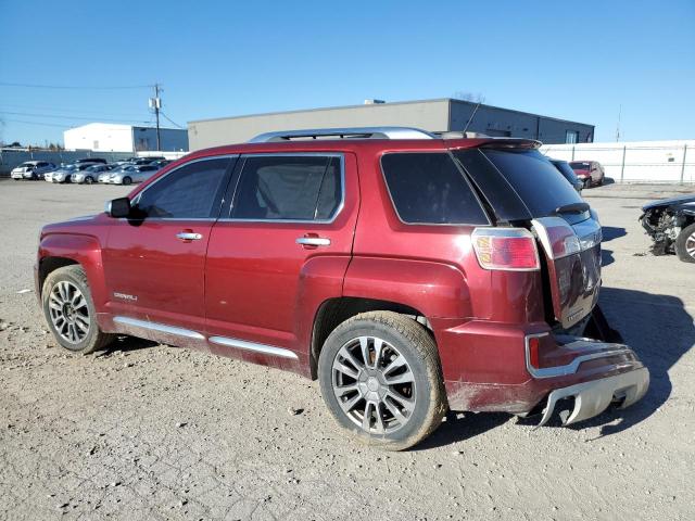 2GKFLRE34H6229622 - 2017 GMC TERRAIN DENALI RED photo 2