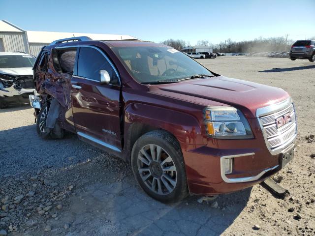 2GKFLRE34H6229622 - 2017 GMC TERRAIN DENALI RED photo 4