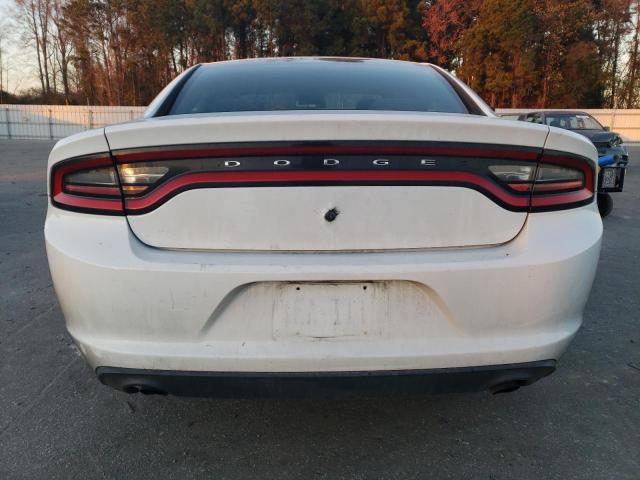 2C3CDXAT5FH876767 - 2015 DODGE CHARGER POLICE WHITE photo 6
