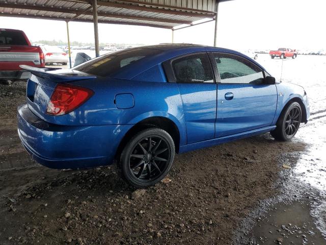 1G8AY12P84Z208099 - 2004 SATURN ION REDLINE BLUE photo 3