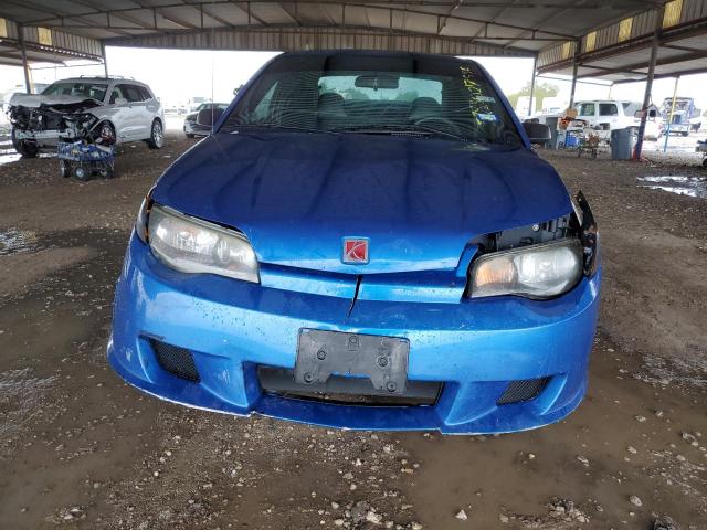 1G8AY12P84Z208099 - 2004 SATURN ION REDLINE BLUE photo 5