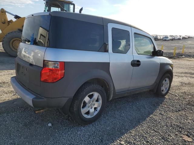 5J6YH28534L001035 - 2004 HONDA ELEMENT EX SILVER photo 3