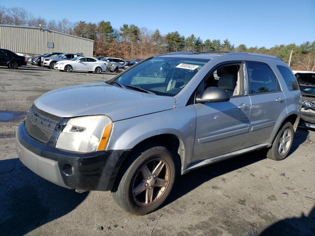 2CNDL63F556079672 - 2005 CHEVROLET EQUINOX LT SILVER photo 1