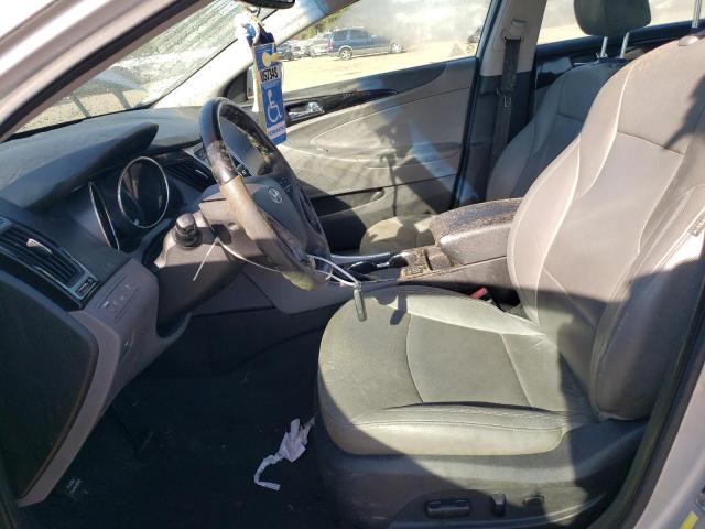 5NPEC4ACXBH167517 - 2011 HYUNDAI SONATA SE SILVER photo 7