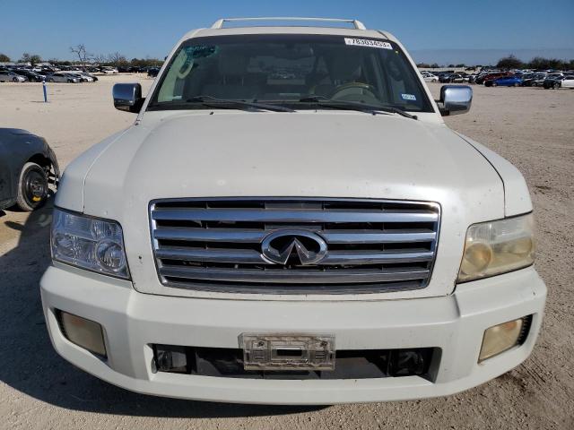 5N3AA08A65N811703 - 2005 INFINITI QX56 WHITE photo 5