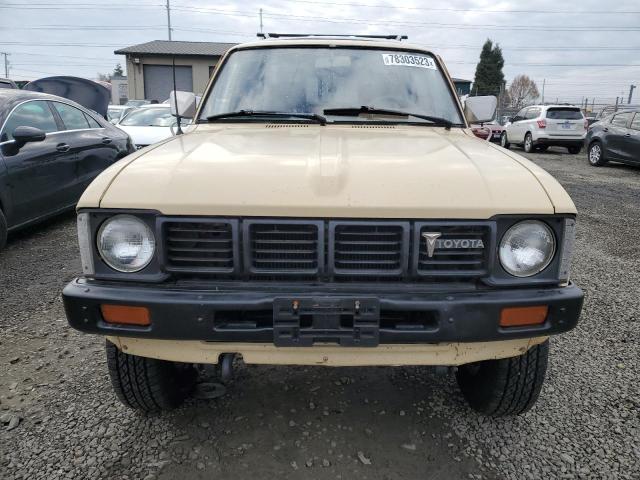 JT4RN48D7B0020580 - 1981 TOYOTA PICKUP RN48 BEIGE photo 5