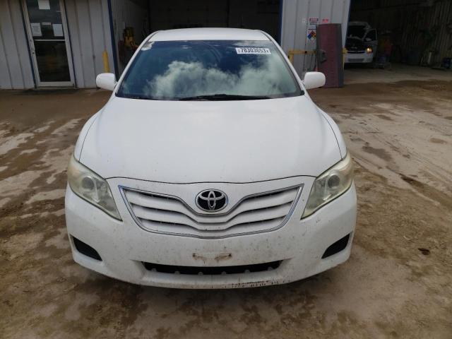 4T4BF3EK9AR033691 - 2010 TOYOTA CAMRY BASE WHITE photo 5