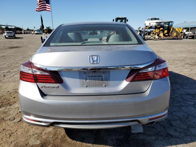 1HGCR2F32GA118475 - 2016 HONDA ACCORD LX SILVER photo 6