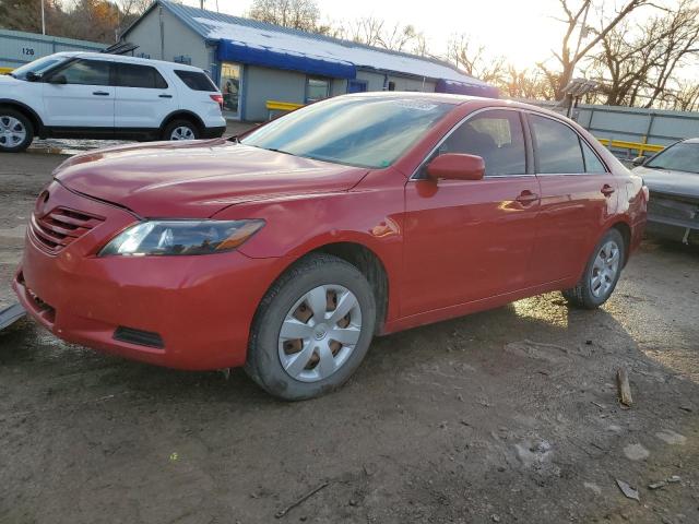 4T1BE46K87U169921 - 2007 TOYOTA CAMRY CE RED photo 1