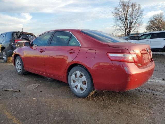 4T1BE46K87U169921 - 2007 TOYOTA CAMRY CE RED photo 2