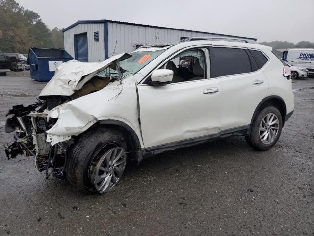 5N1AT2MT3FC895806 - 2015 NISSAN ROGUE S WHITE photo 1