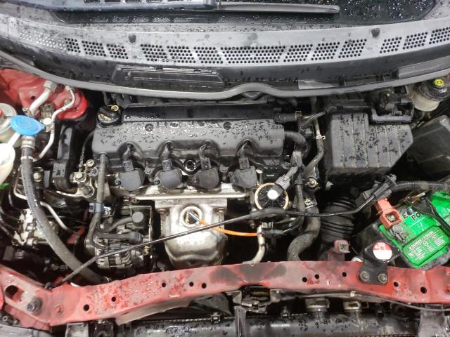 2HGFG12899H517810 - 2009 HONDA CIVIC EX RED photo 11