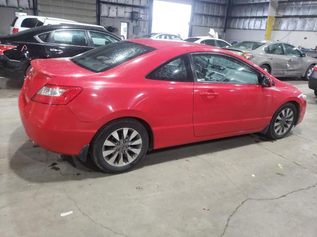 2HGFG12899H517810 - 2009 HONDA CIVIC EX RED photo 3