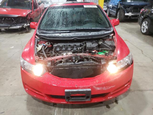 2HGFG12899H517810 - 2009 HONDA CIVIC EX RED photo 5