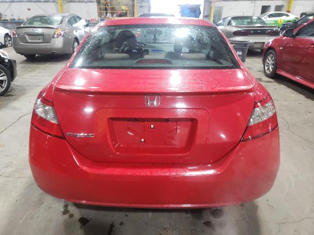 2HGFG12899H517810 - 2009 HONDA CIVIC EX RED photo 6