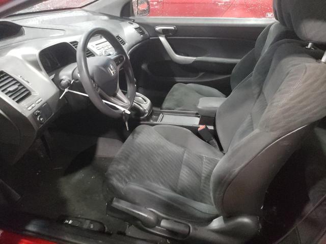 2HGFG12899H517810 - 2009 HONDA CIVIC EX RED photo 7