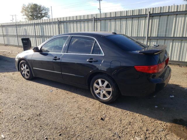 1HGCM66565A063565 - 2005 HONDA ACCORD EX BLACK photo 2