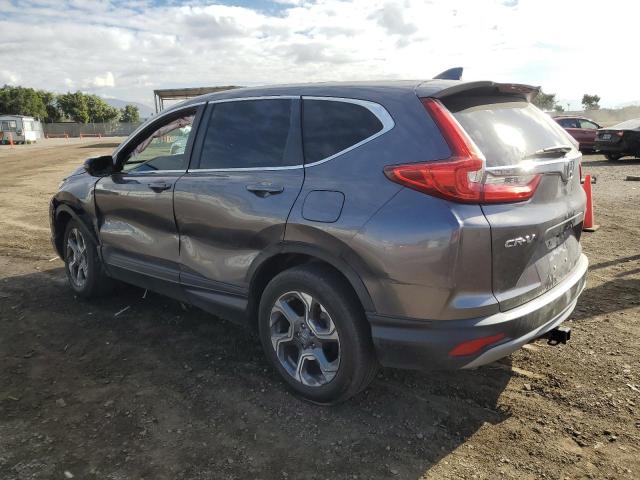 7FARW2H53JE007498 - 2018 HONDA CR-V EX GRAY photo 2