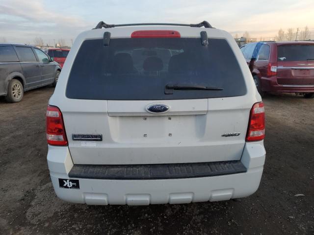 1FMCU93G69KA01116 - 2009 FORD ESCAPE XLT WHITE photo 6