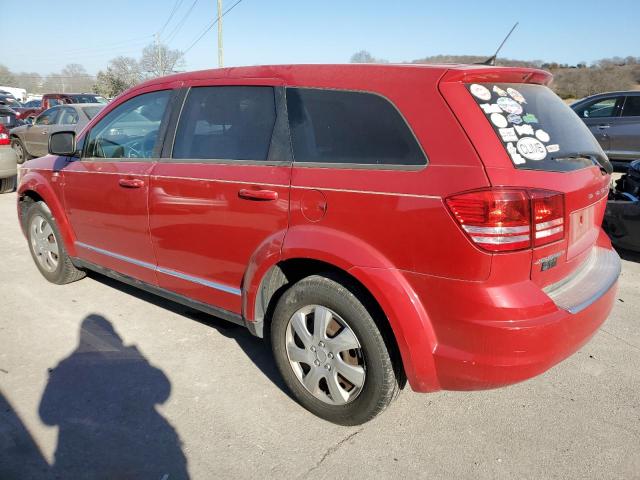 3C4PDCAB6FT700752 - 2015 DODGE JOURNEY SE RED photo 2