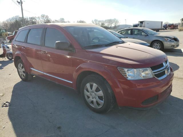 3C4PDCAB6FT700752 - 2015 DODGE JOURNEY SE RED photo 4