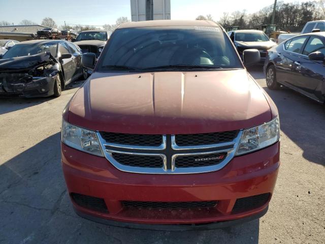 3C4PDCAB6FT700752 - 2015 DODGE JOURNEY SE RED photo 5