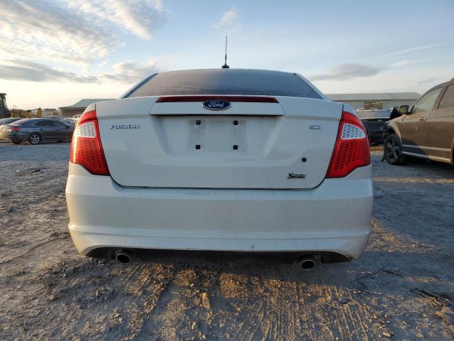 3FAHP0HG4AR120925 - 2010 FORD FUSION SE WHITE photo 6