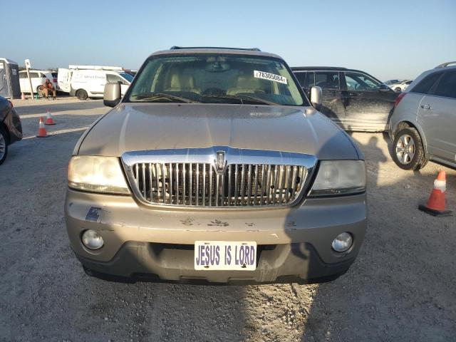 5LMEU68H85ZJ15030 - 2005 LINCOLN AVIATOR BEIGE photo 5