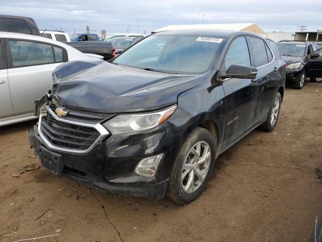 2GNAXTEX4J6174631 - 2018 CHEVROLET EQUINOX LT BLACK photo 1